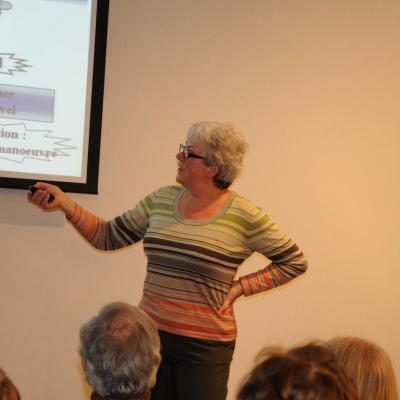 Cinquantenaire Conférence Helga à la Bibliothèque Saint Corneille et Stammtisch