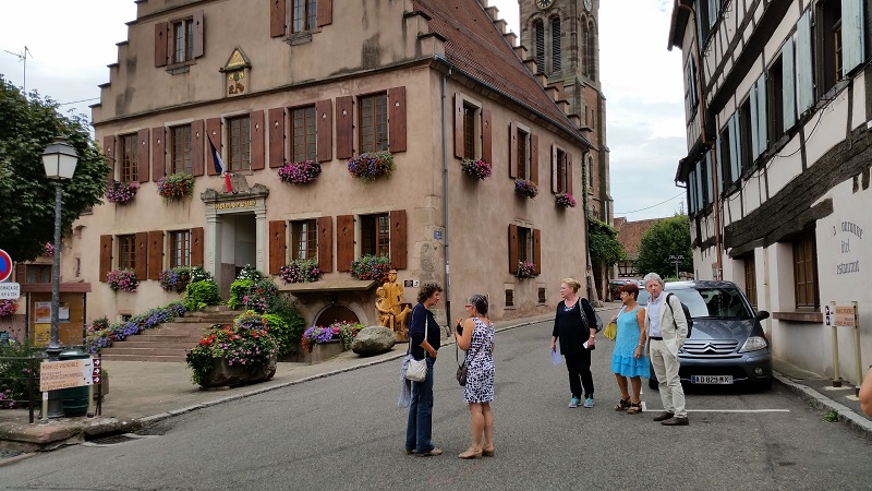 Sur la route du vin