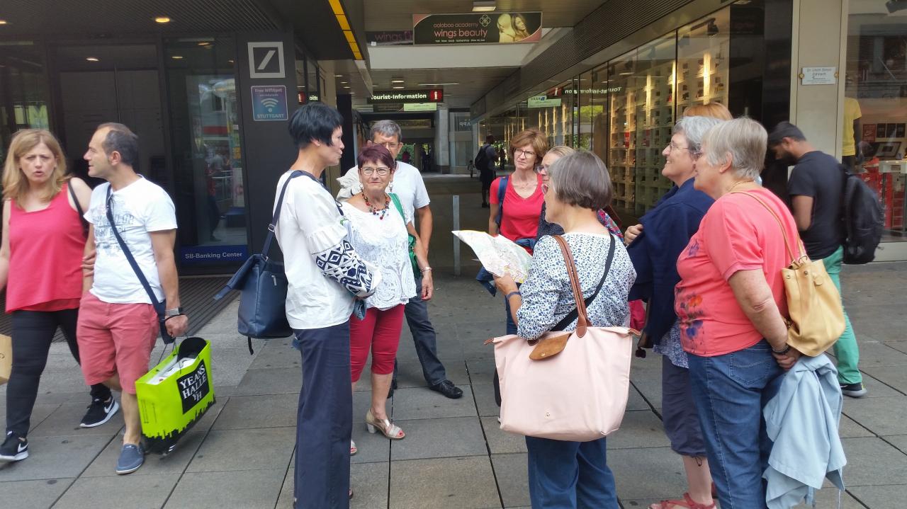 Stuttgart  Visite guidée du centre ville