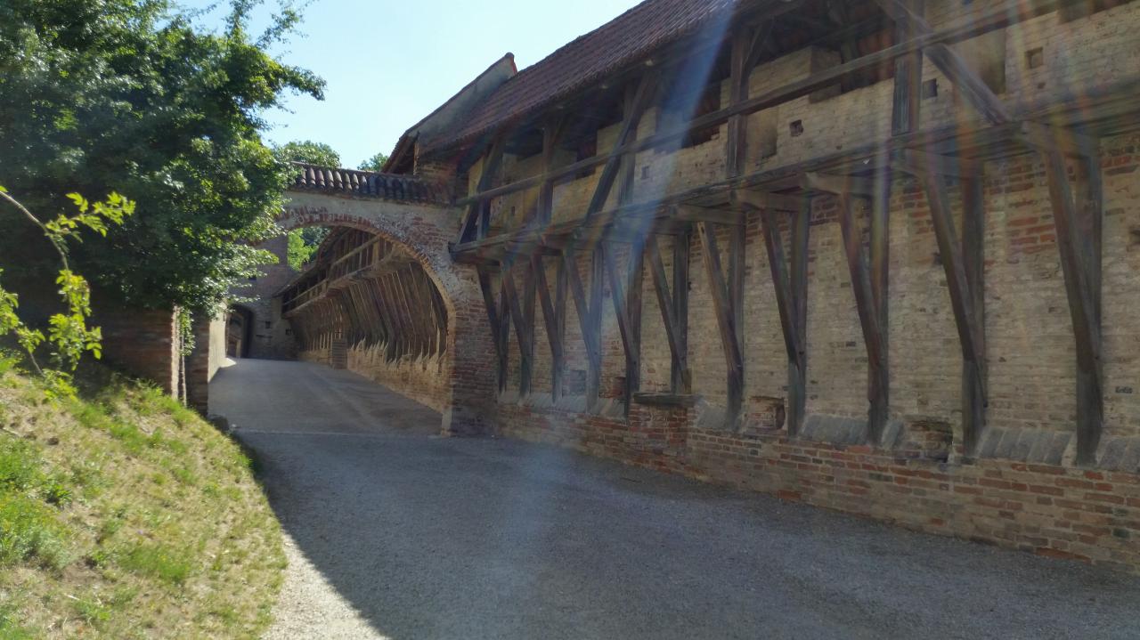 Burg Trausnitz les fortifications