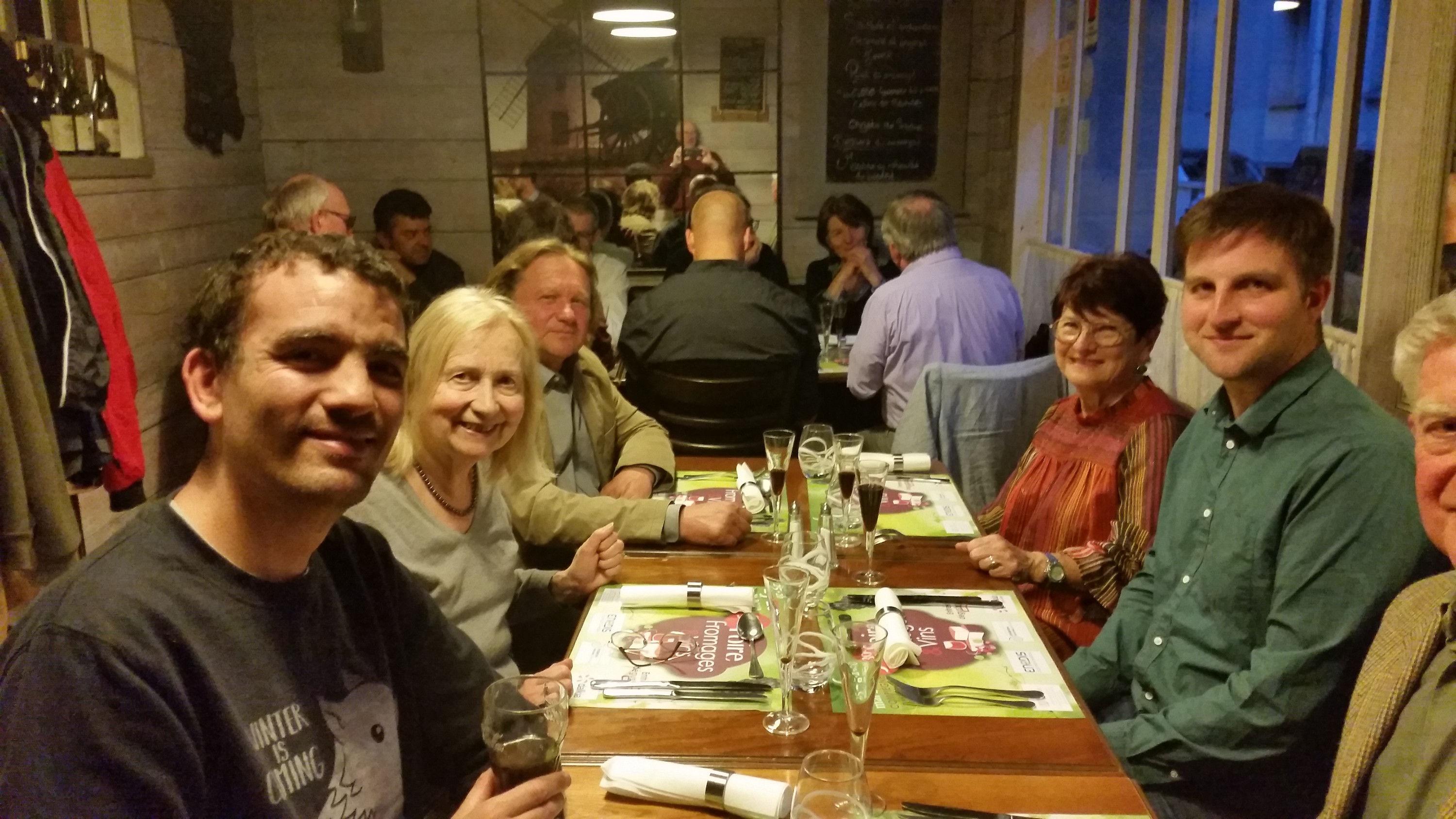 Dîner avec les professeurs de le Berufsschule I