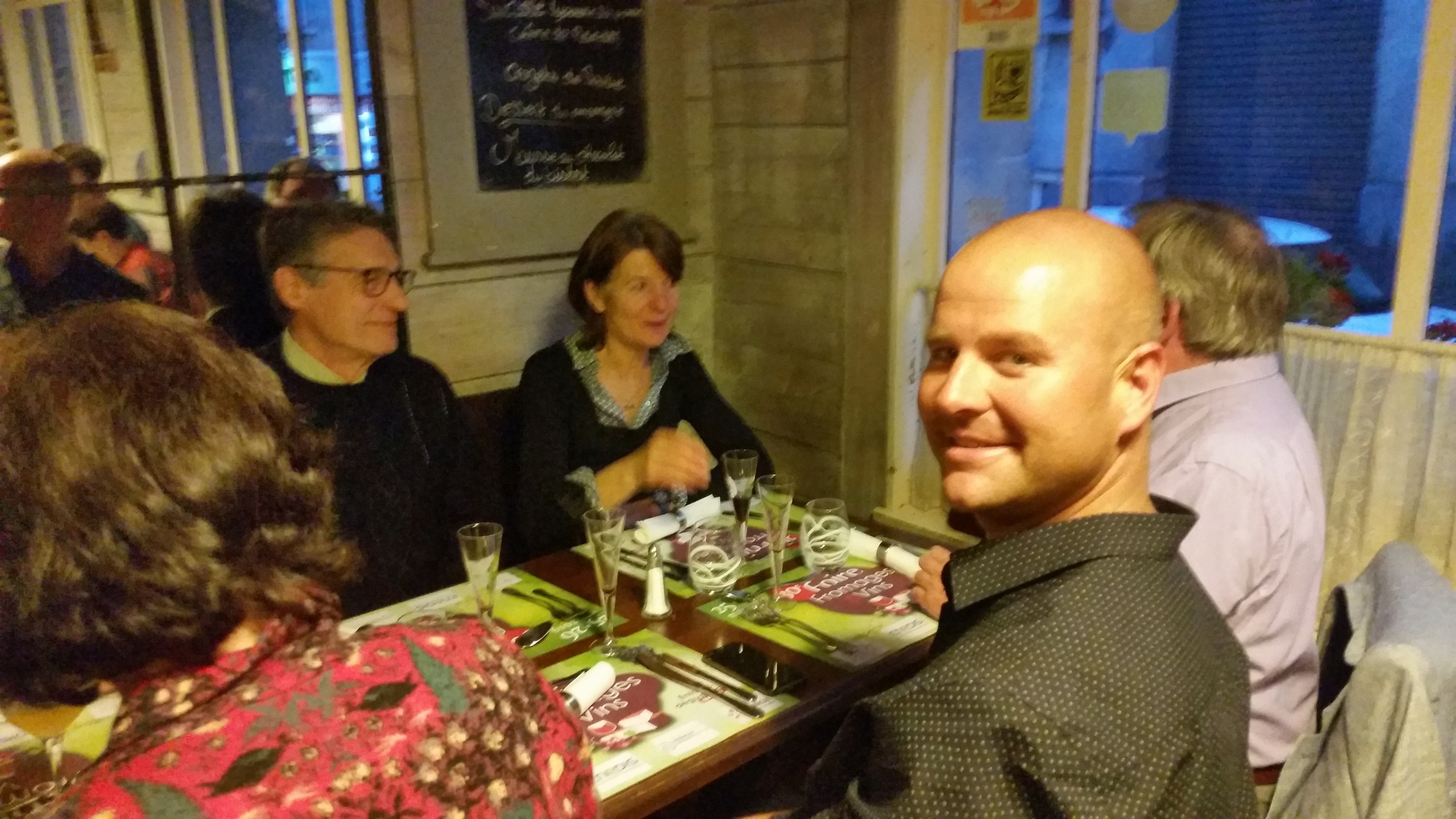 Dîner avec les professeurs de le Berufsschule I