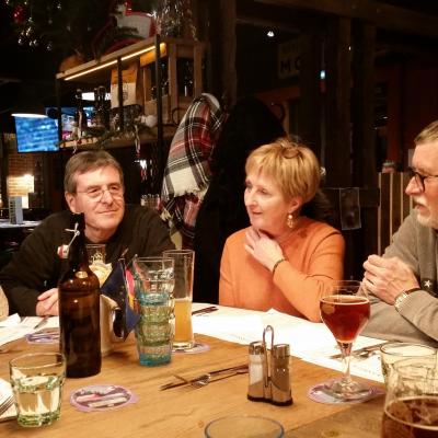 10 décembre 2019 Stammtisch aux 3 brasseurs