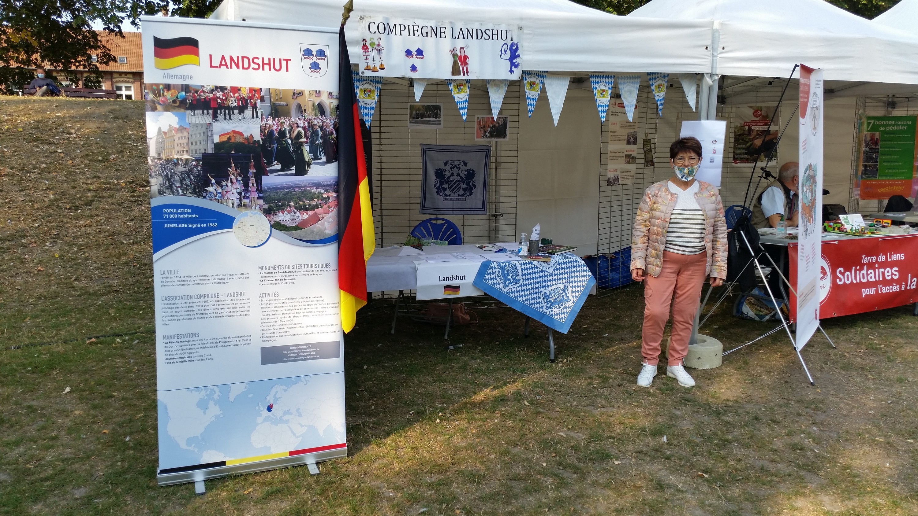 Le stand de Compiègne-Landshut