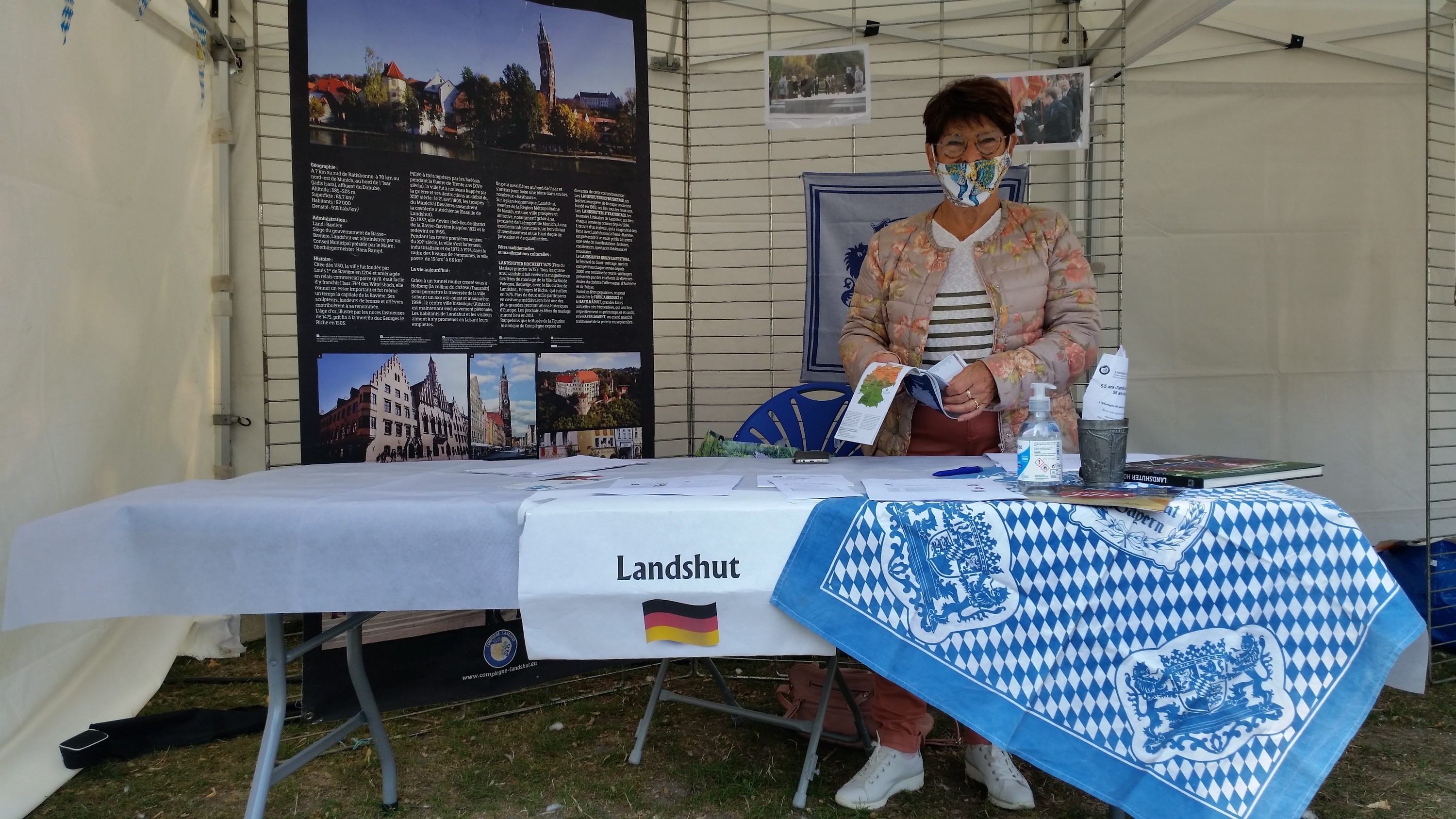 Le stand de Compiègne-Landshut