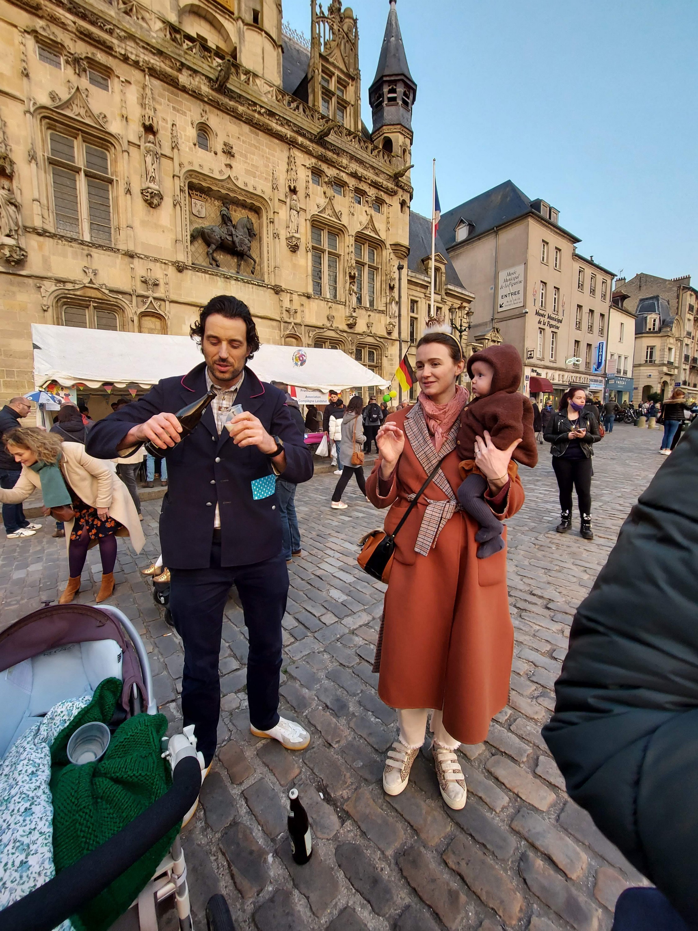 La reine de la fête de la biére