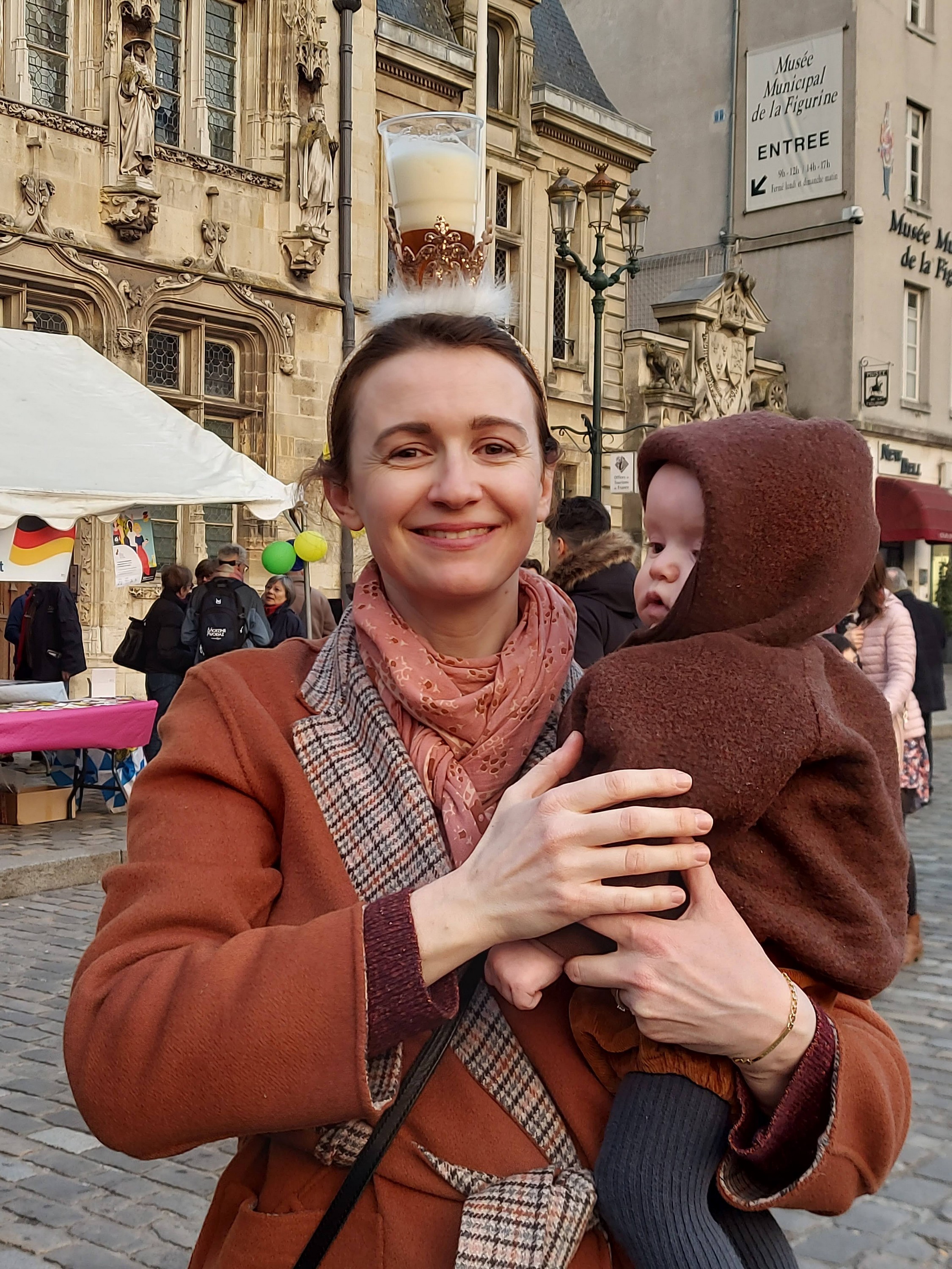 La reine de la fête de la biére