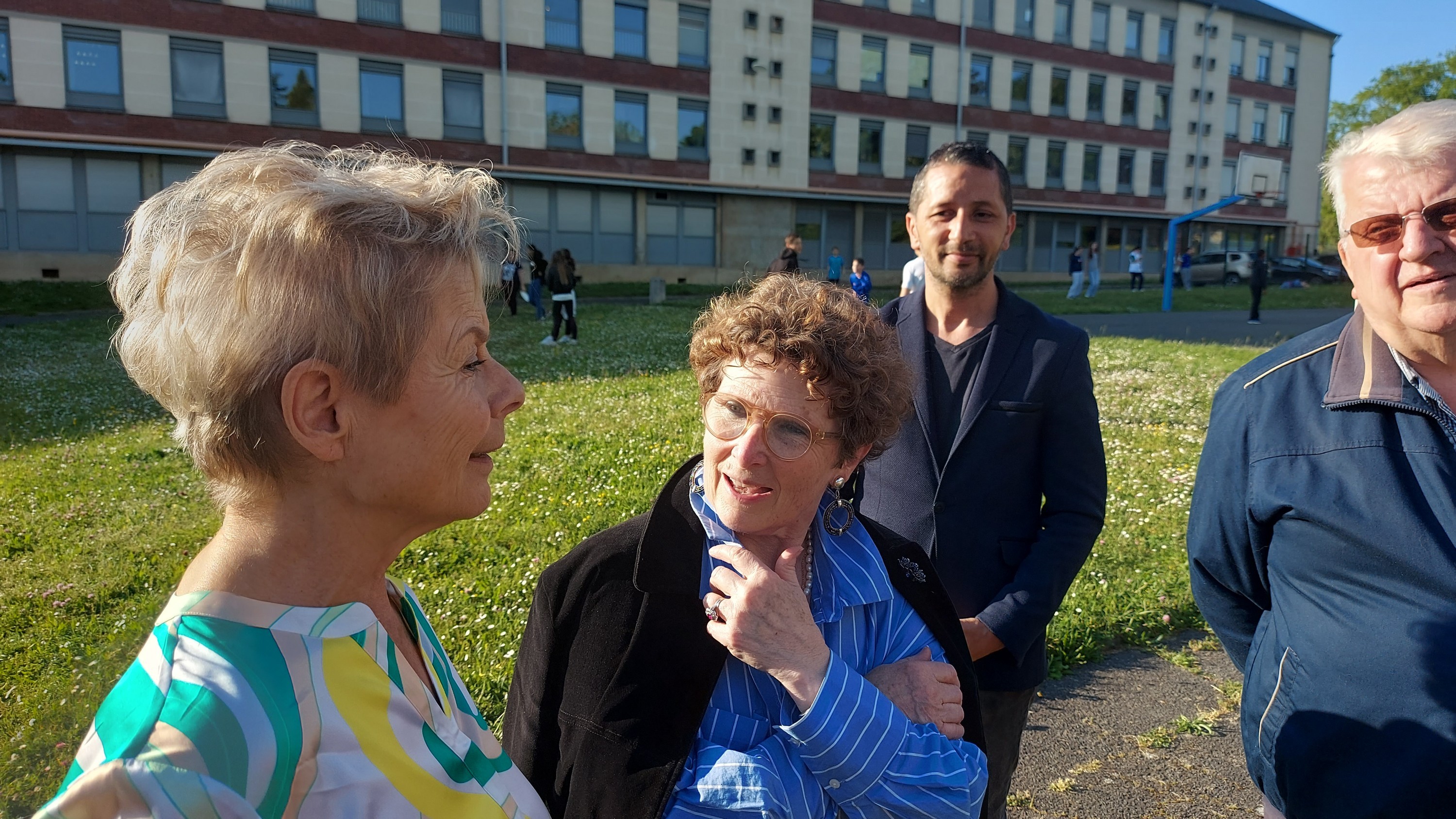 Frau Wittmann et Mme François