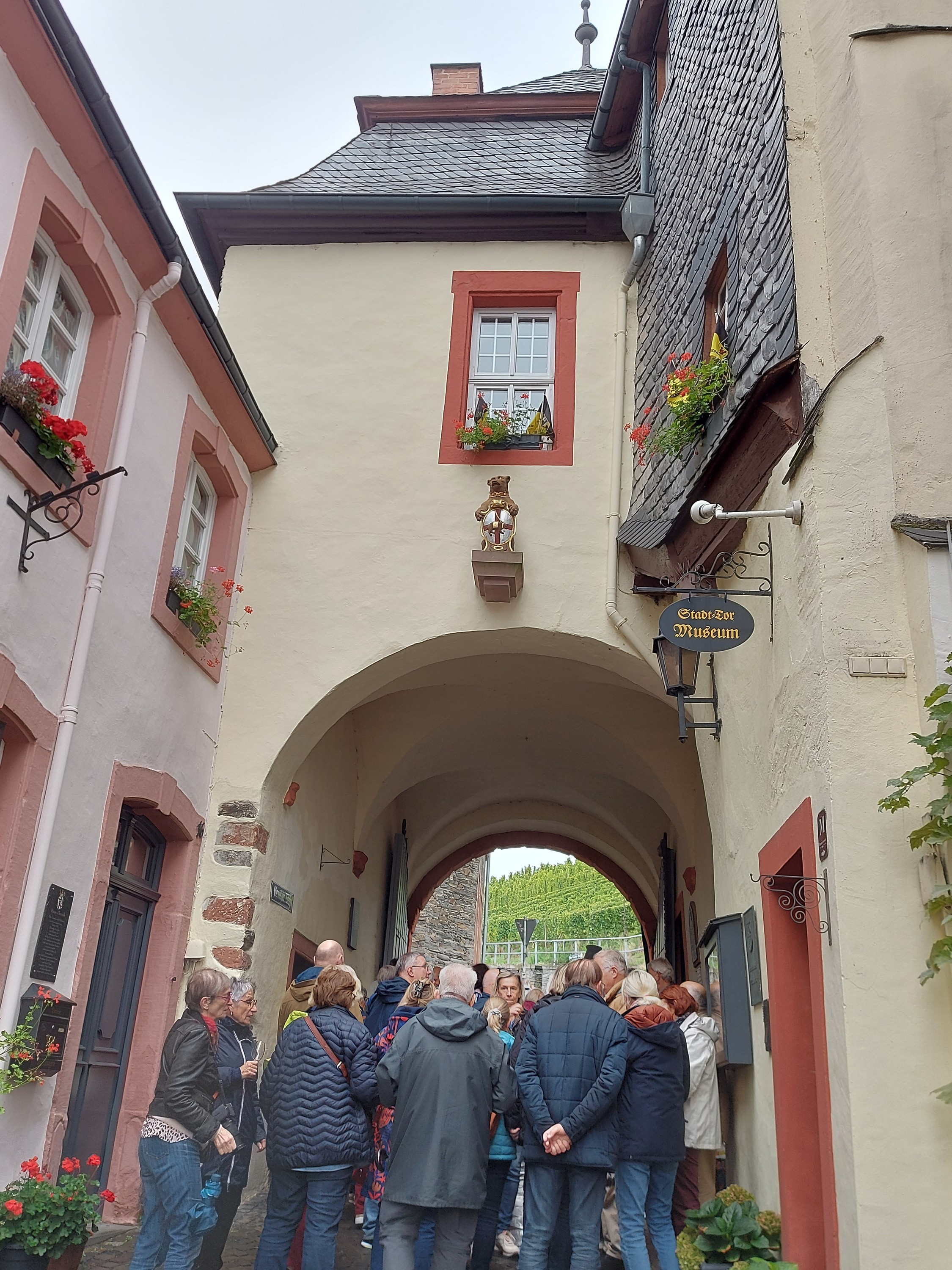 Dégustation sous la porte Graacher