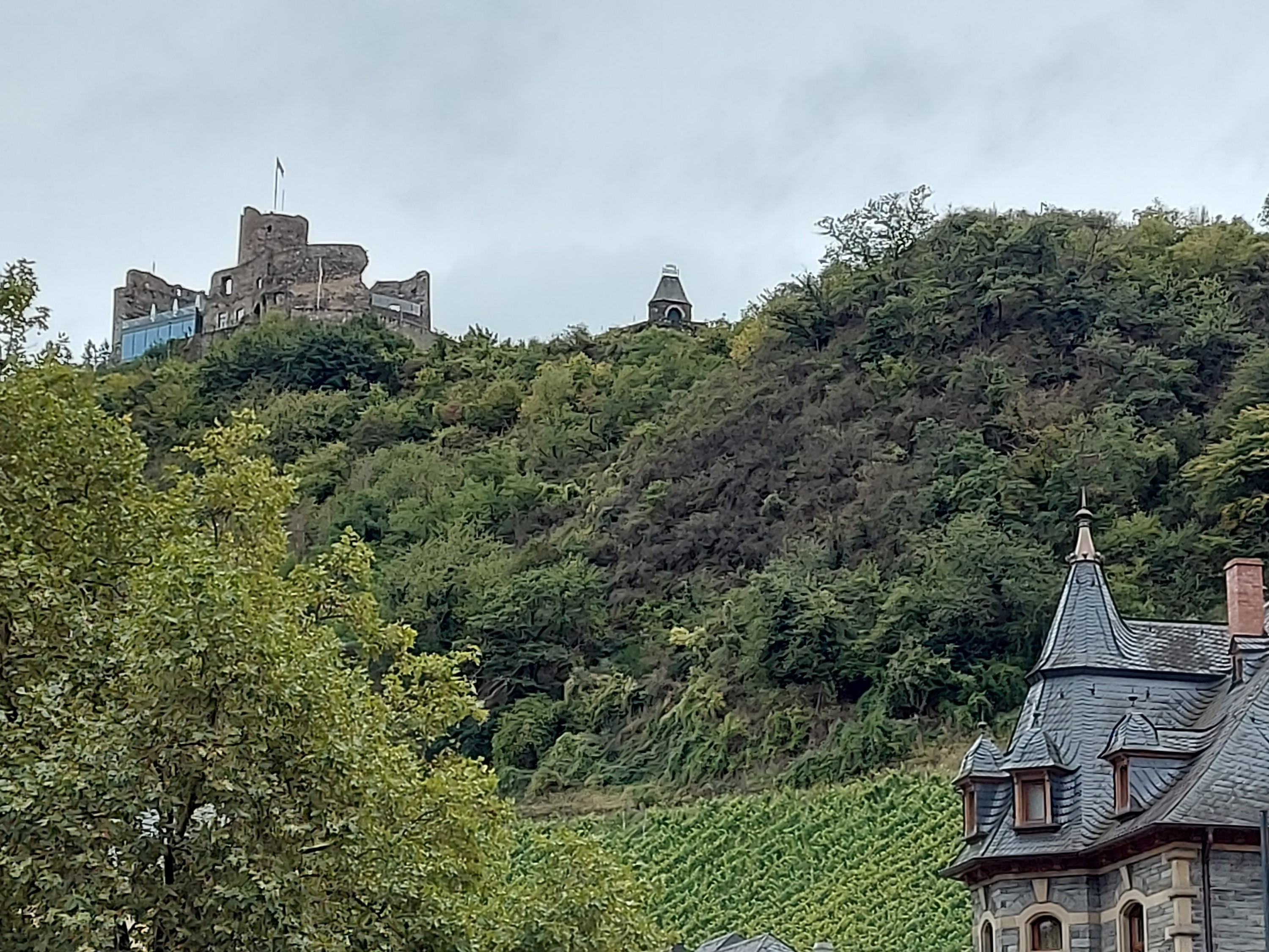 Burg-Landshut vu de Bernkastel