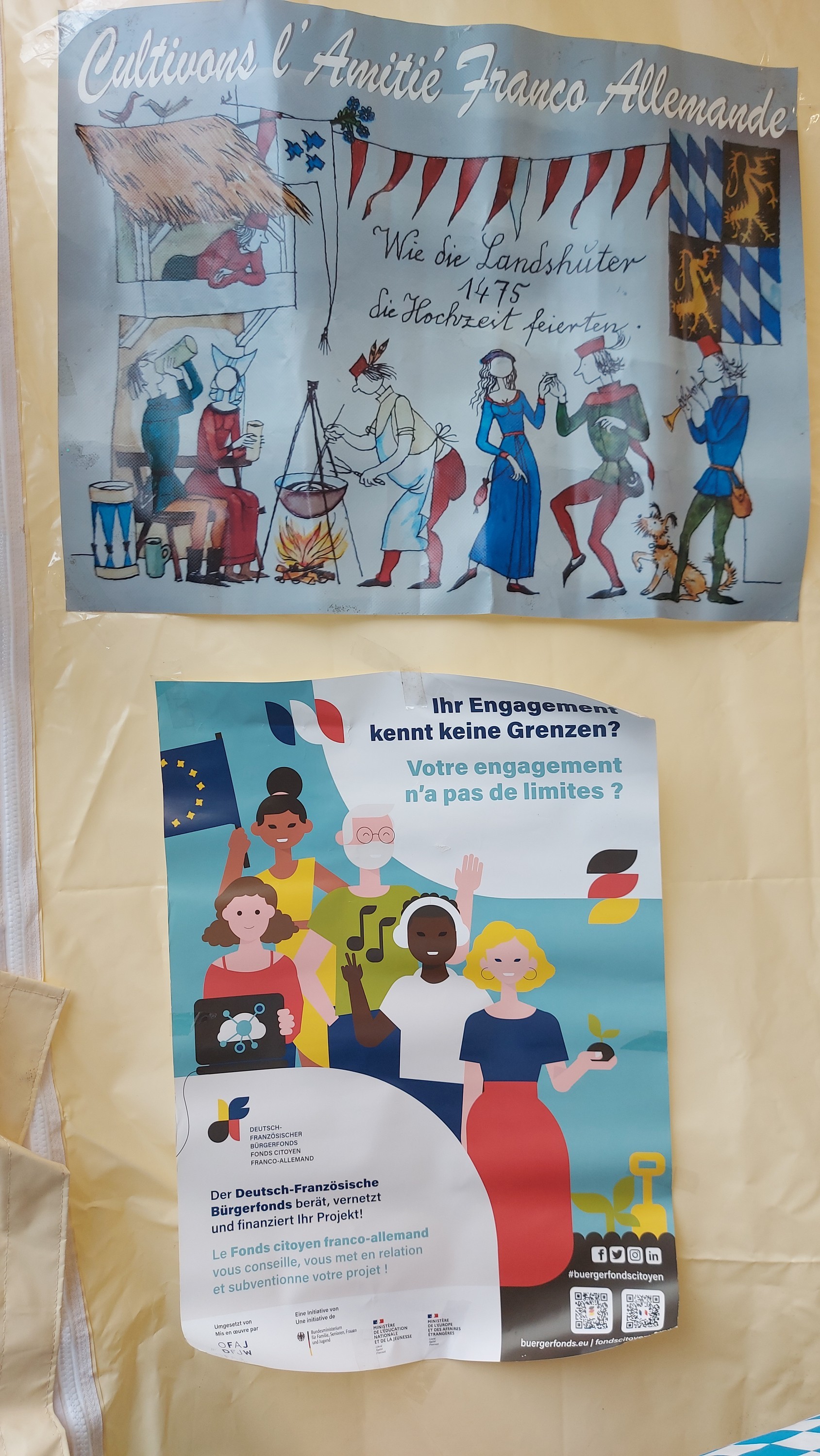 Le fonds citoyen franco-allemand soutient cet événement 