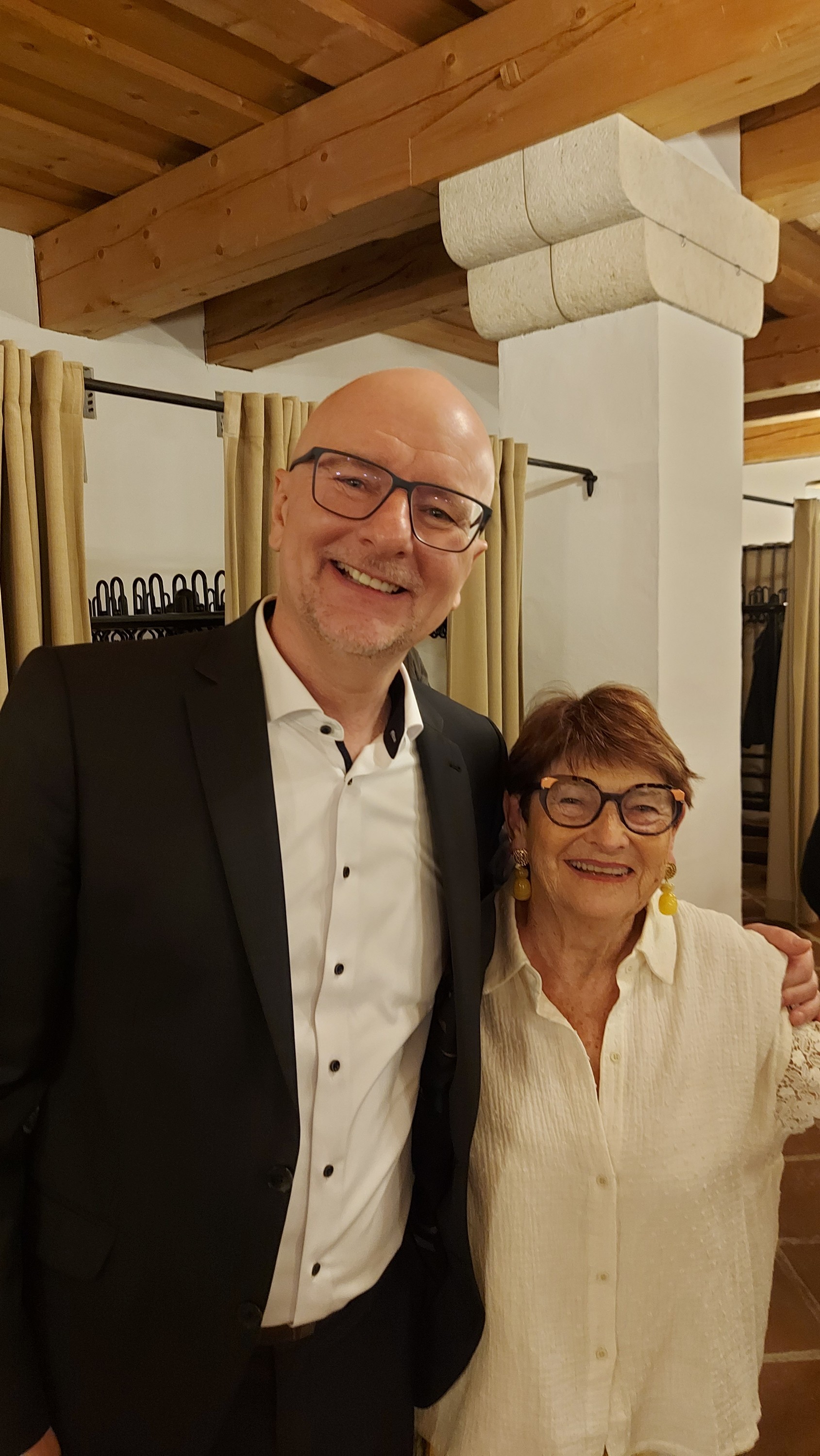 Oberbürgermeister Alexander Putz et Michèle