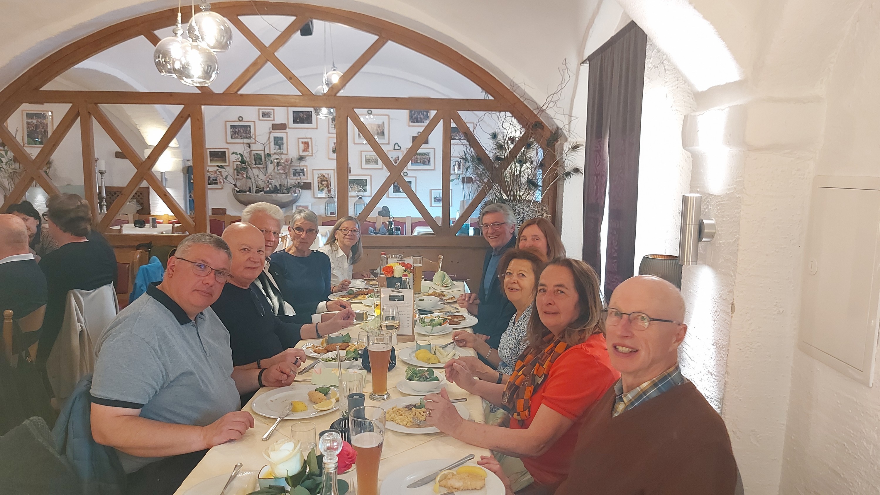 Dîner avec nos amis de Landshut