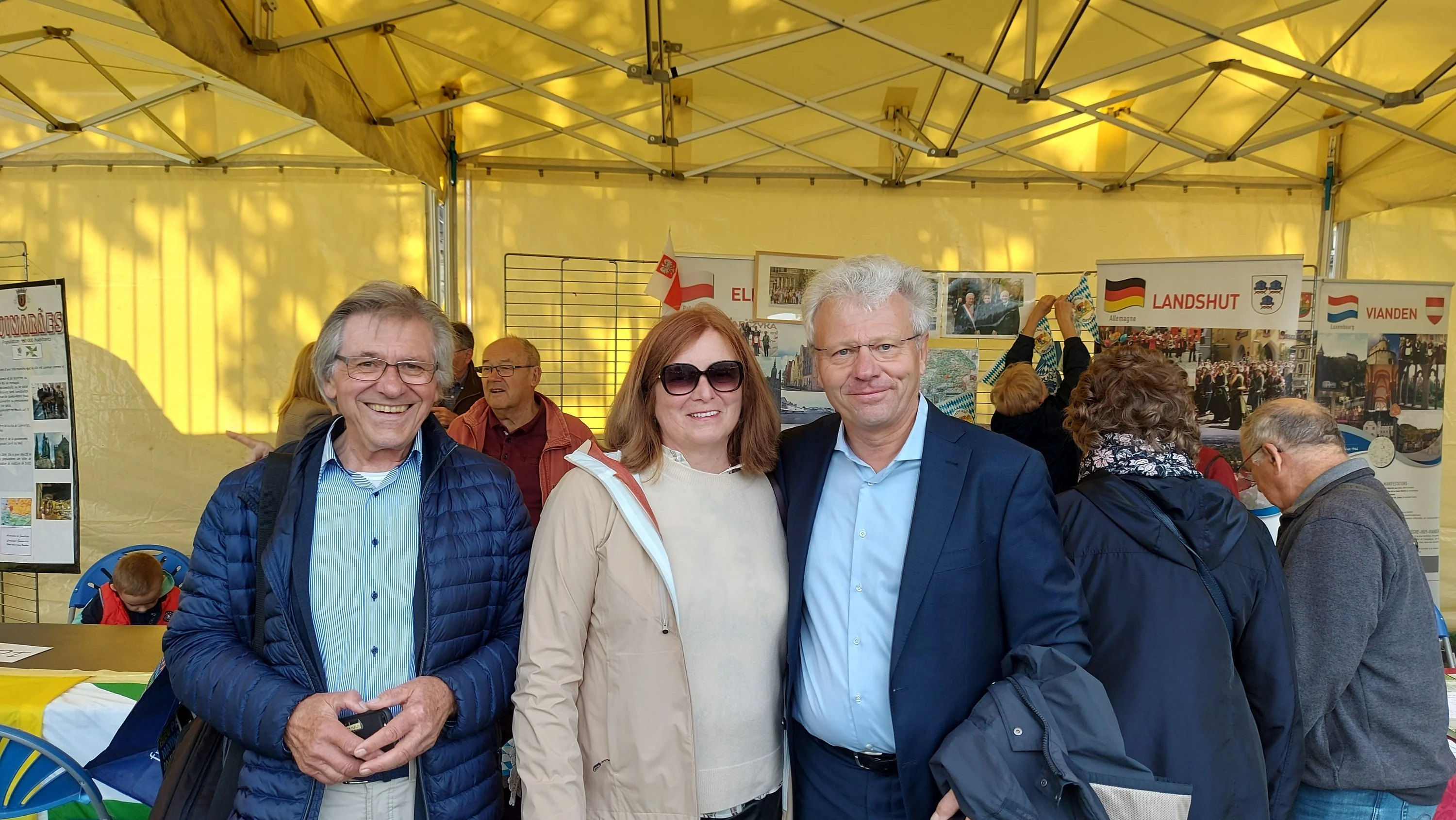 Josef, Pia et Hans