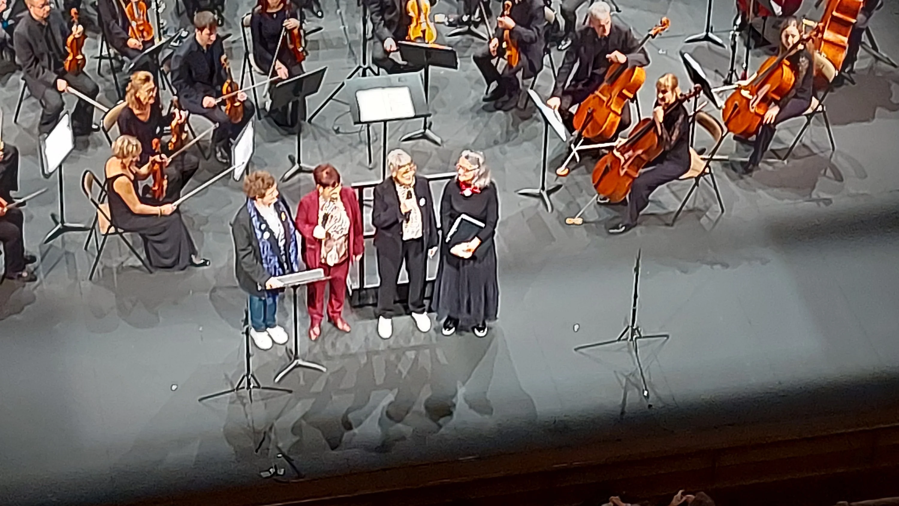 La présentation de l'événement