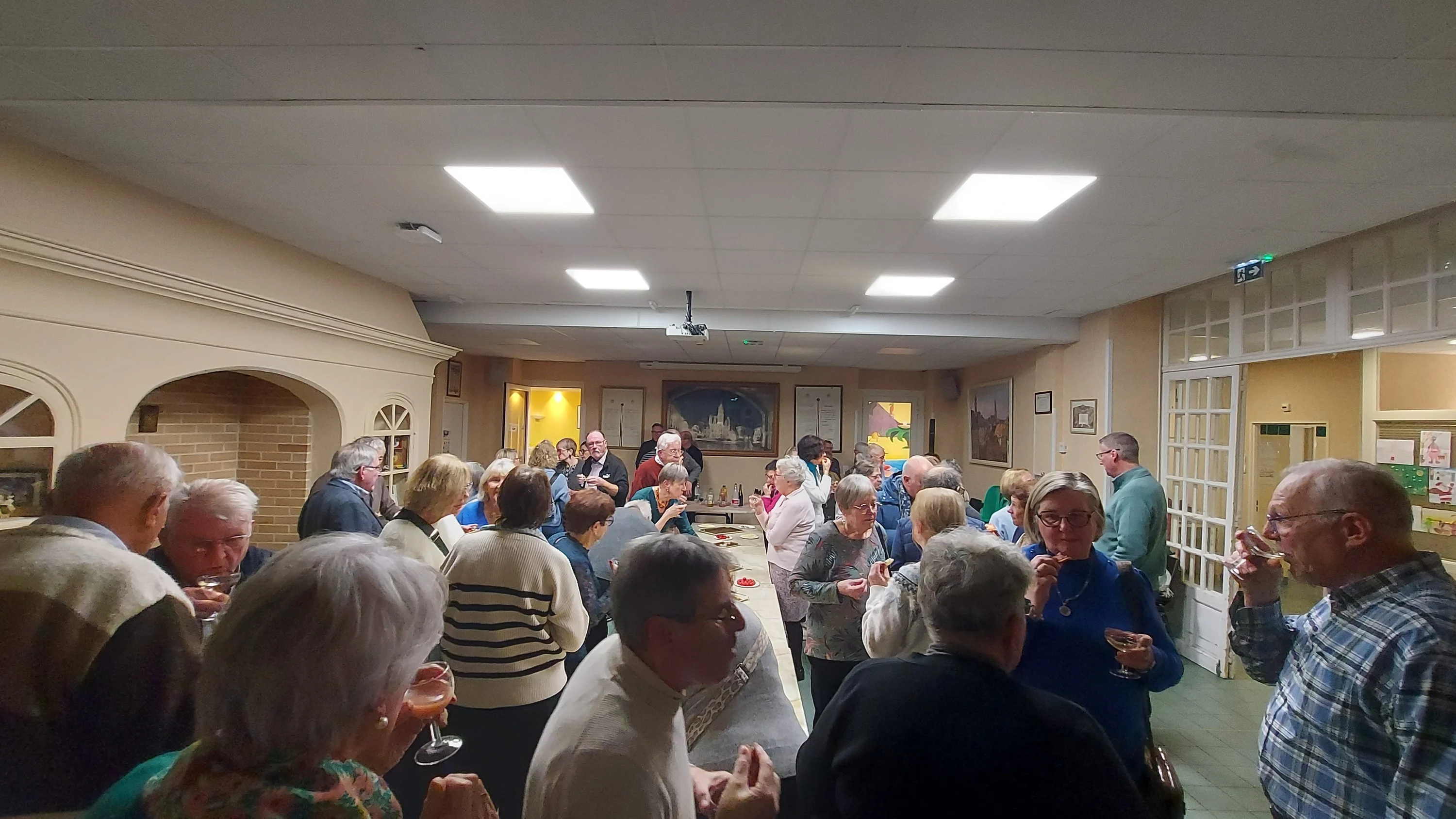 Le verre de l'amitié