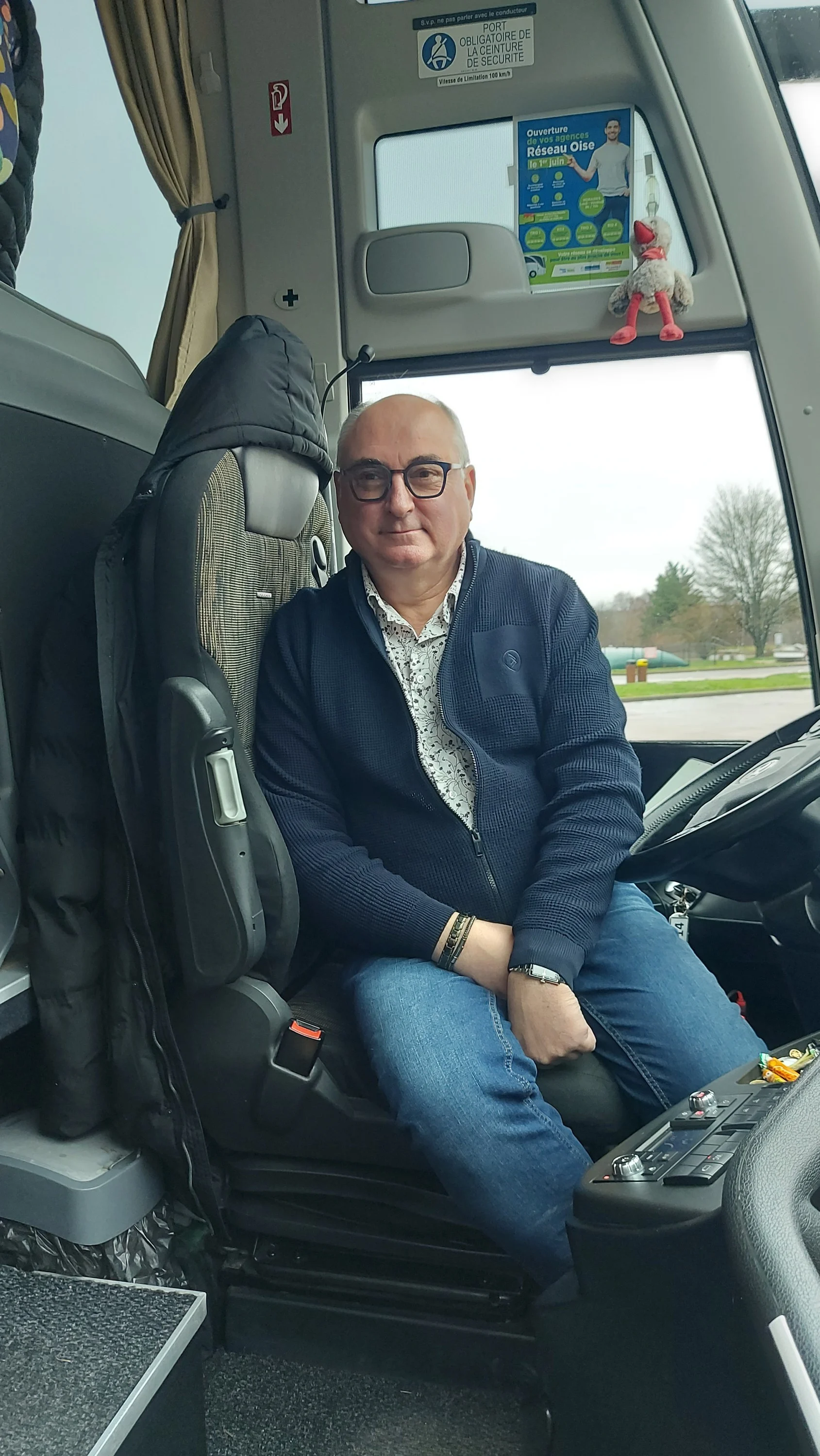 Fabrice notre excellent chauffeur