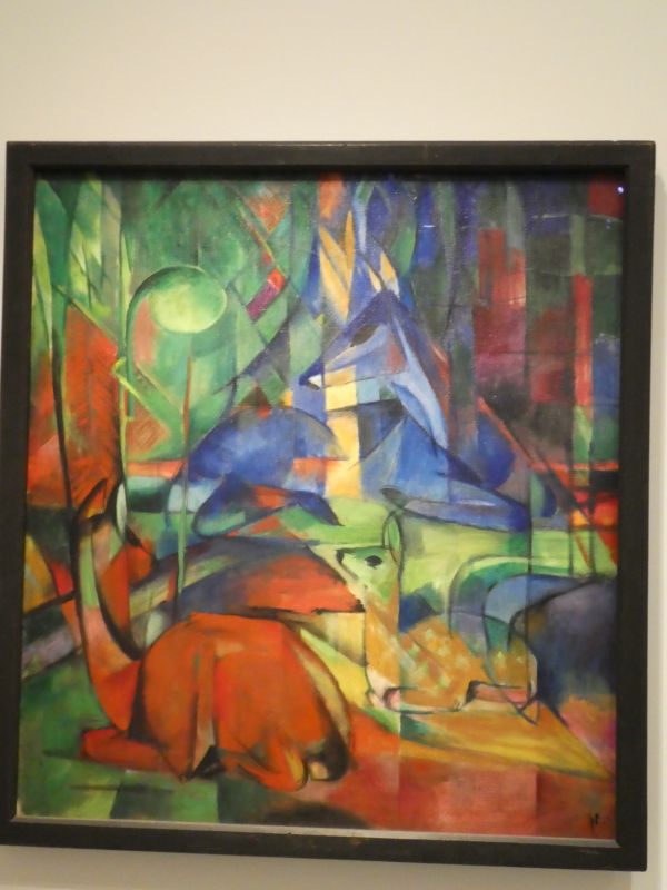 Franz MARC : Daims dans la forêt