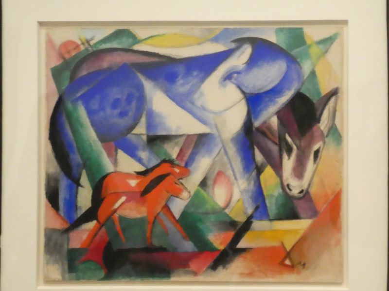 Franz MARC : les Premiers animaux (1913)