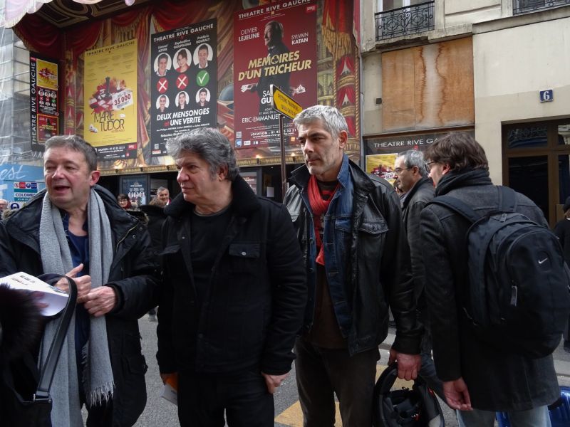 Frédéric Bourdaly, Lionnel Astier et Philippe Maymat