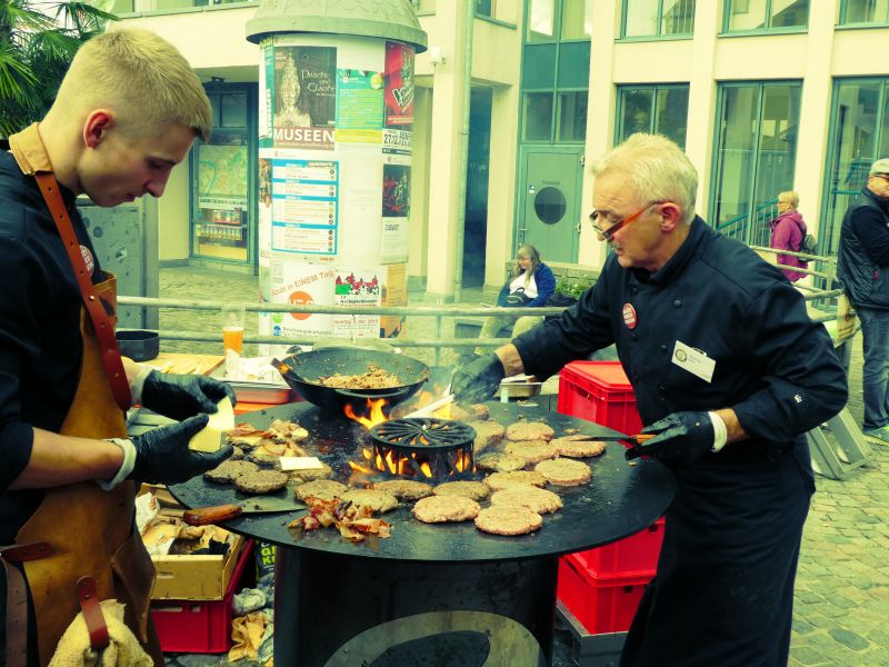 Sur le marché à Aschaffenburg