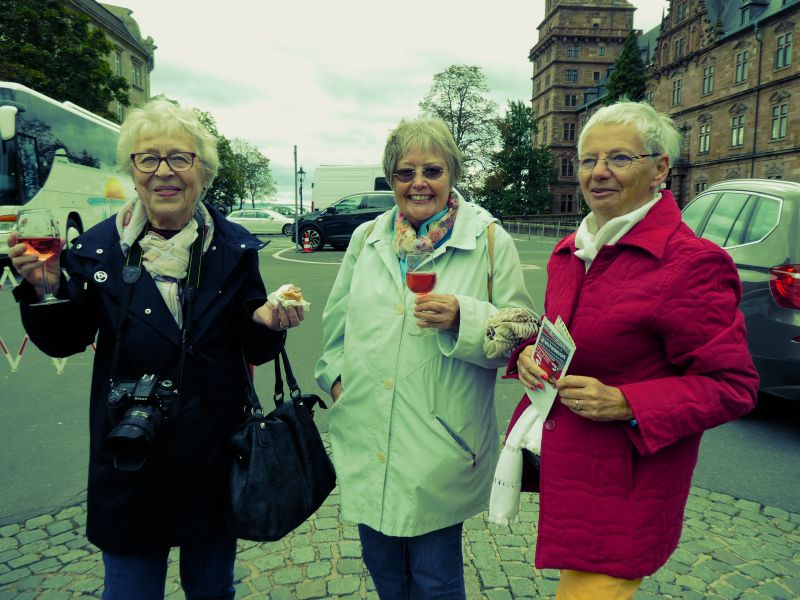 Sur le marché à Aschaffenburg