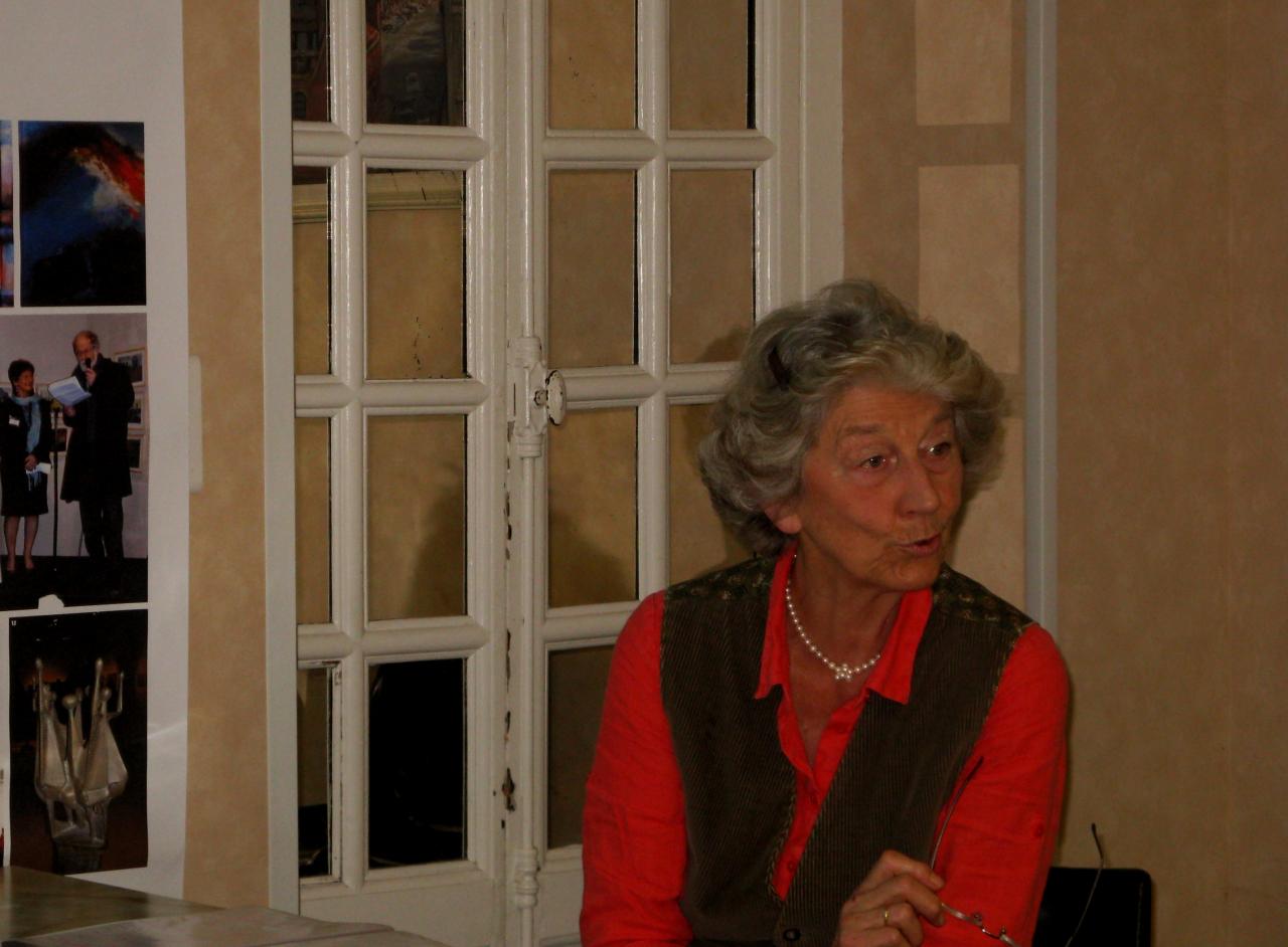 Marie-Noëlle Snoy conférencière au Palais Impérial