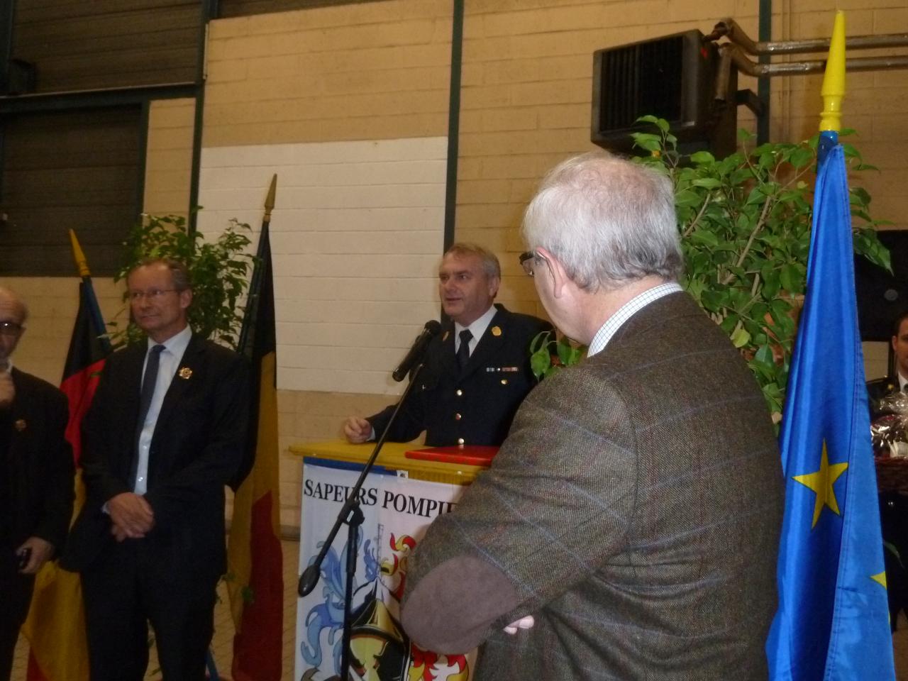 Dicours du Chef de Centre de la caserne de Landshut Mr Erich Gahr