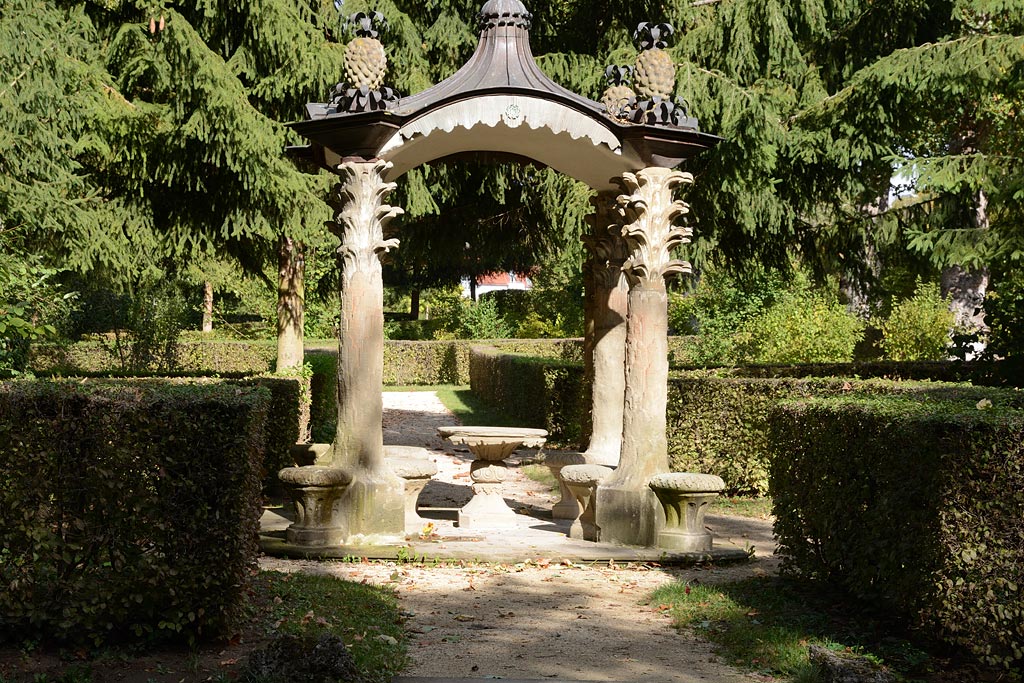 Le jardin Rokoko du chateau de Veitshöchheim