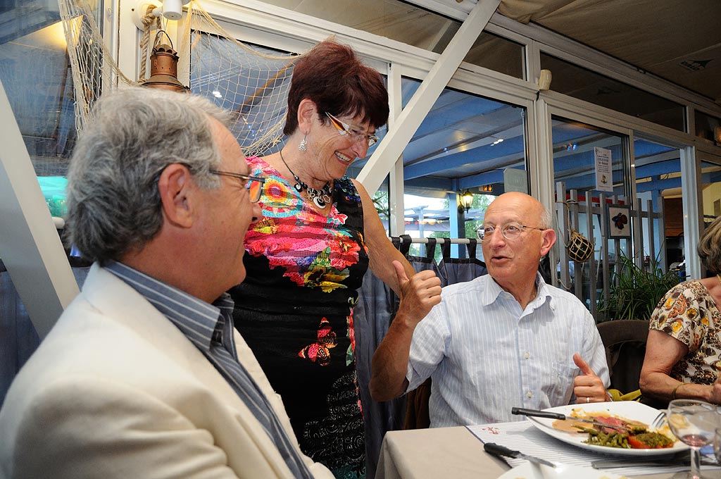 Soirée d'été au Relais du port à Jaux