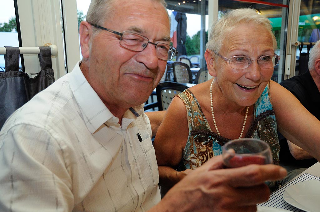 Soirée d'été au Relais du port à Jaux