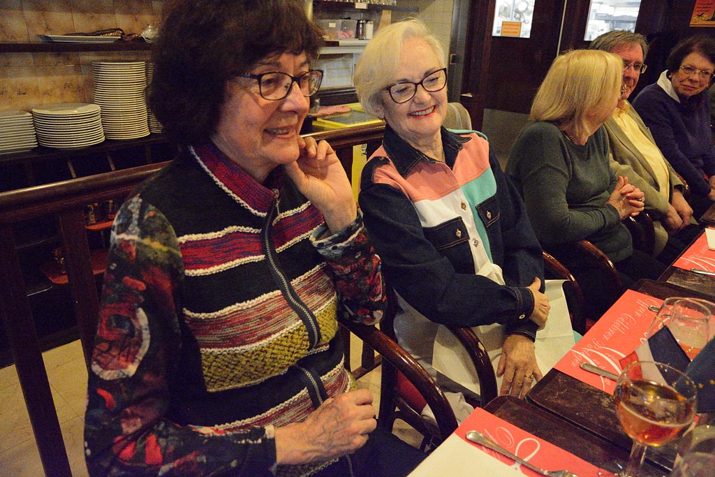 Stammtisch à la brasserie Parisienne