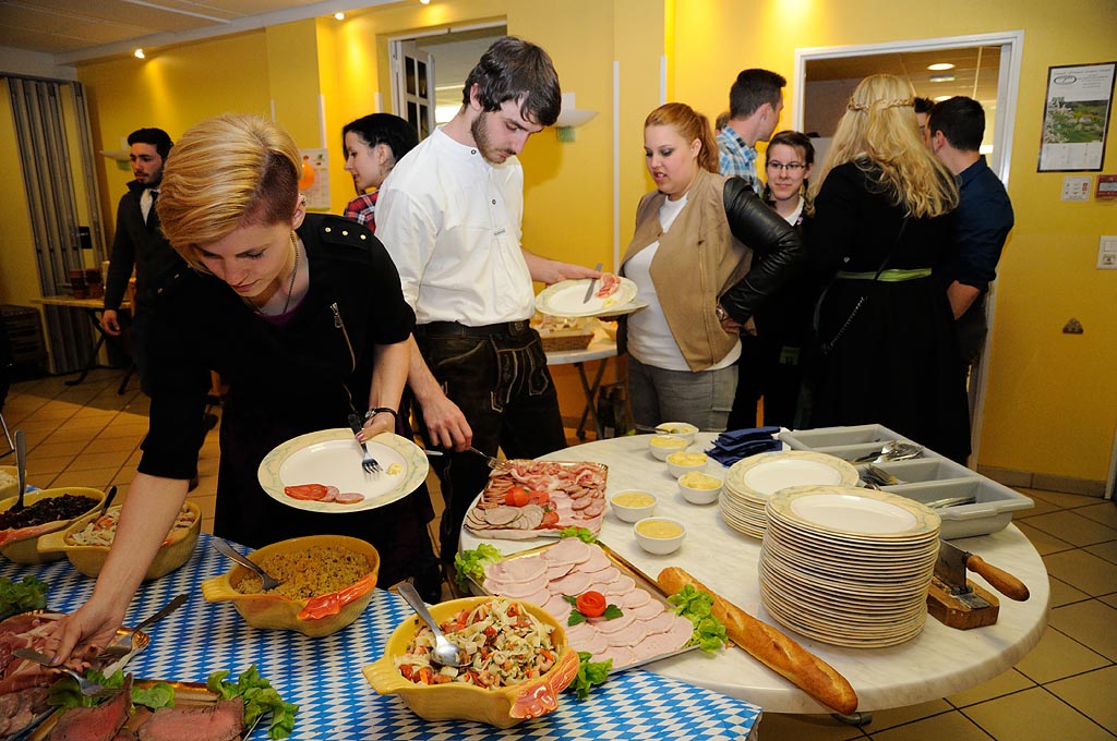 Stammtisch à la maison de l'Europe avec la Berufsschule I