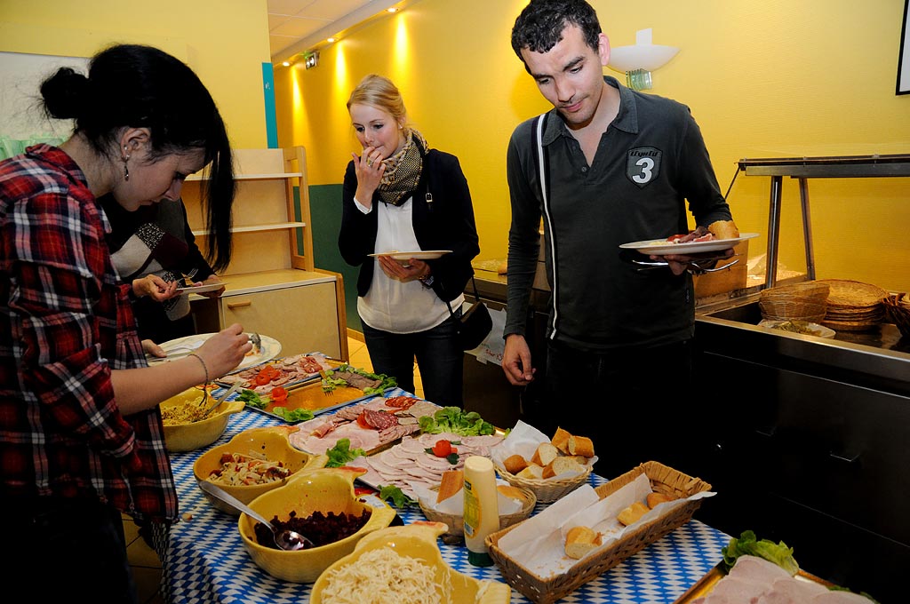 Stammtisch à la maison de l'Europe avec la Berufsschule I