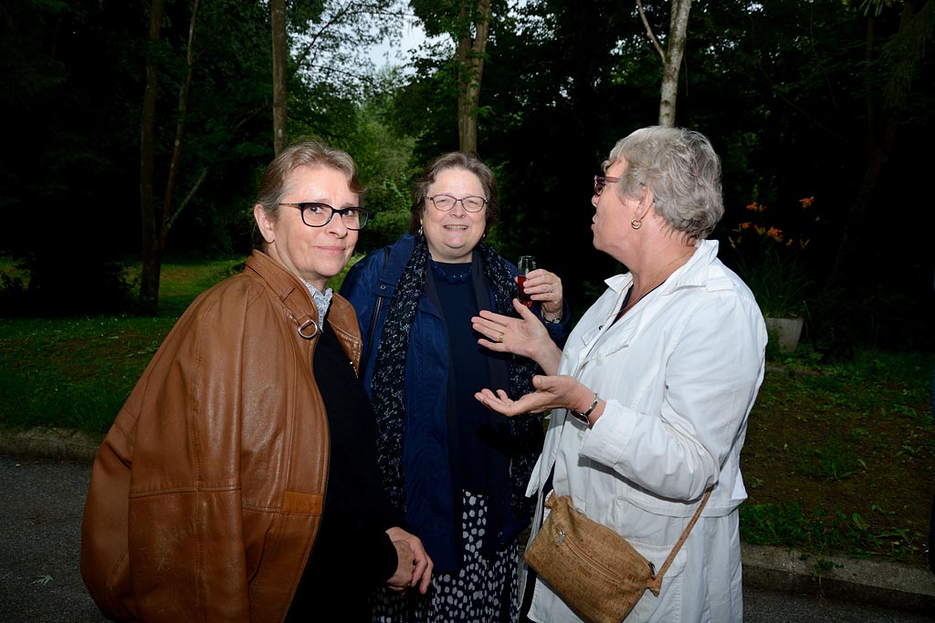 Soirée d'été au restaurant La ferme du Carandeau