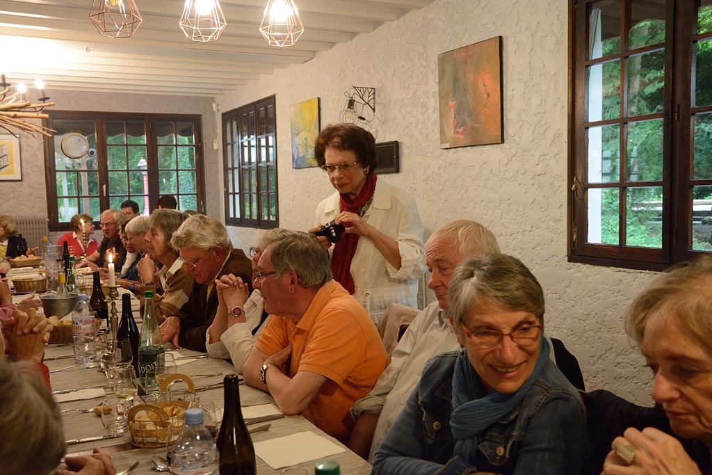 Soirée d'été au restaurant La ferme du Carandeau