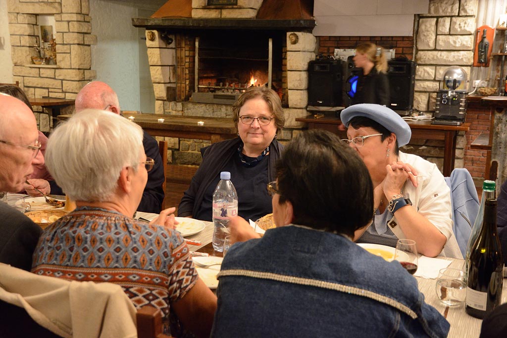 Soirée d'été au restaurant La ferme du Carandeau