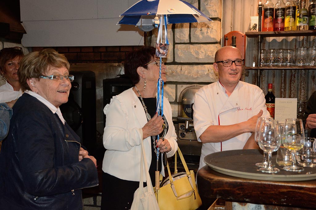 Soirée d'été au restaurant La ferme du Carandeau