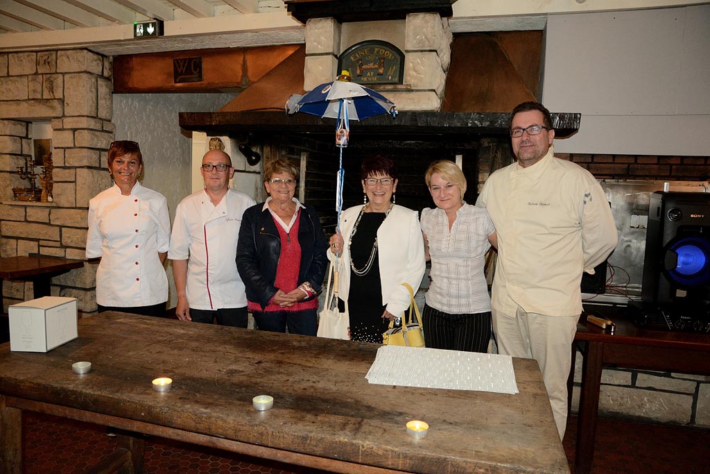 Soirée d'été au restaurant La ferme du Carandeau