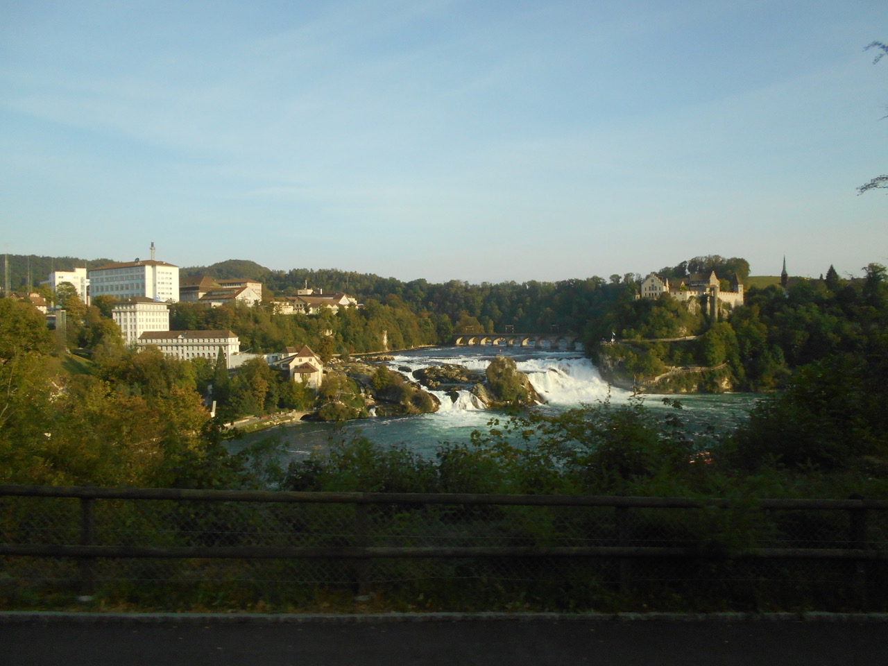 Les chutes du Rhin à Schaffhausen