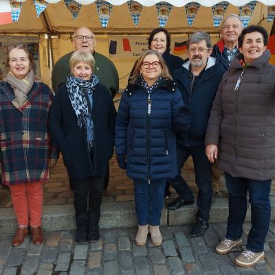 21 janvier 2023 préparation de la fête de l'amitié franco-allemande