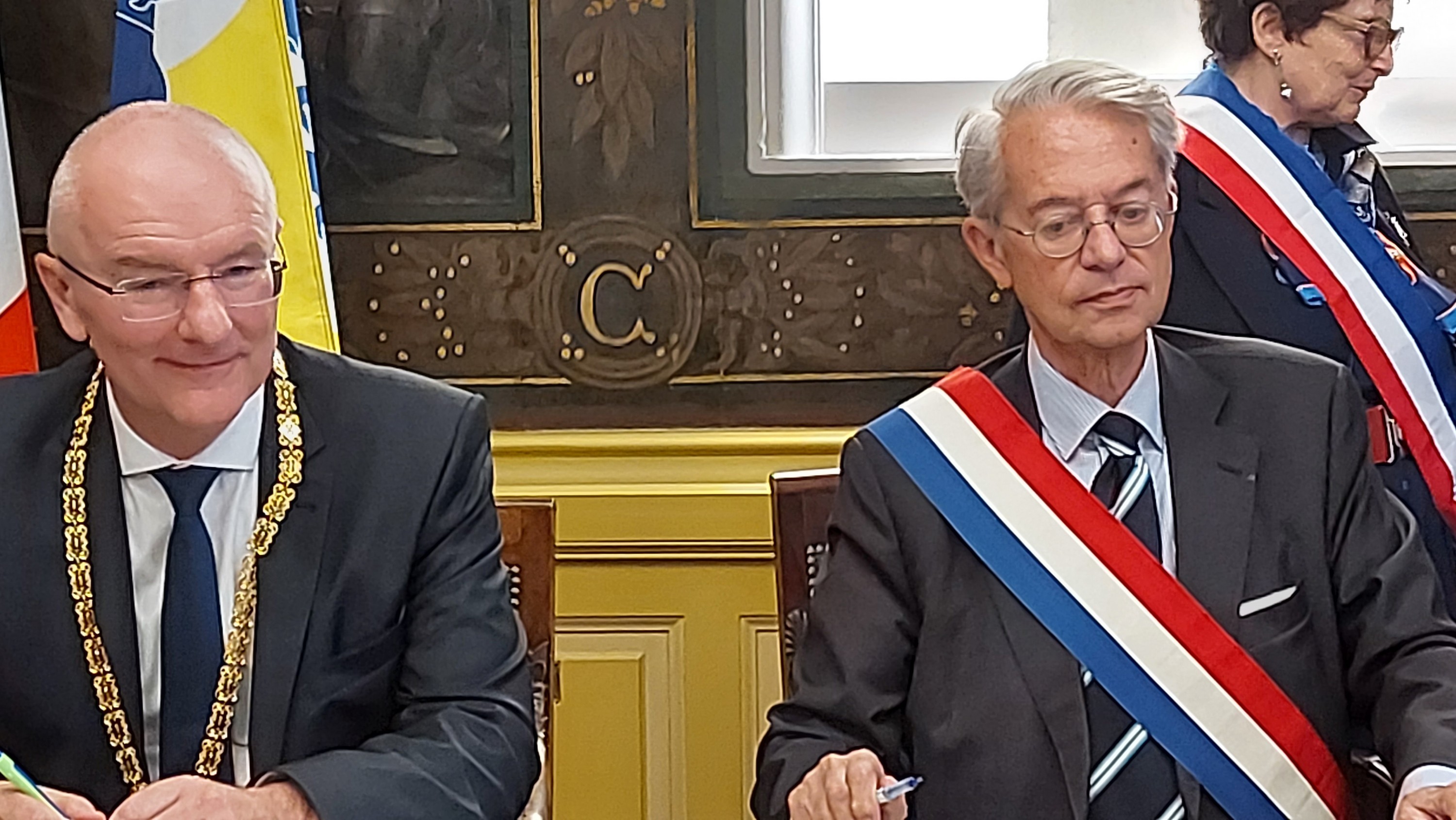 Alexander Putz et Philippe Marini