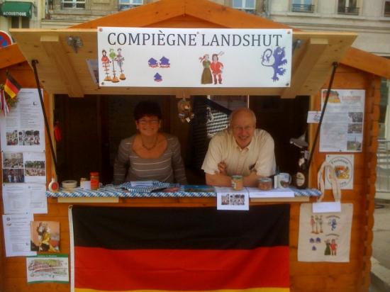 Le stand à la Fête des Moissons