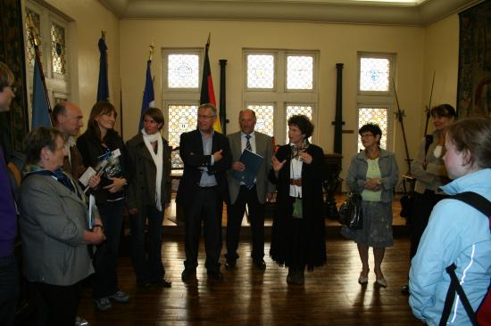 Reception à l'Hotel de ville