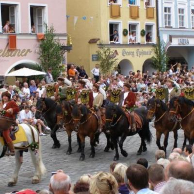 Fêtes du Mariage, Landshut Juillet 2009