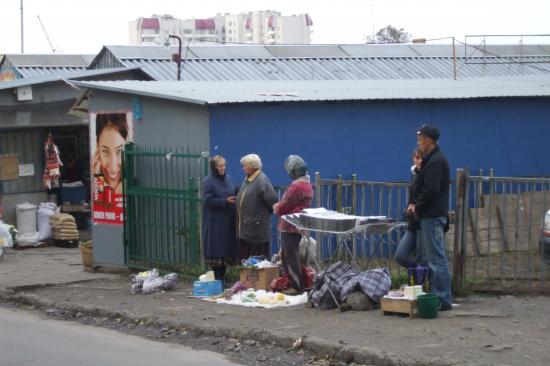 Le marché à Vinniky