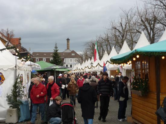 Schwetzingen le marché de Noël