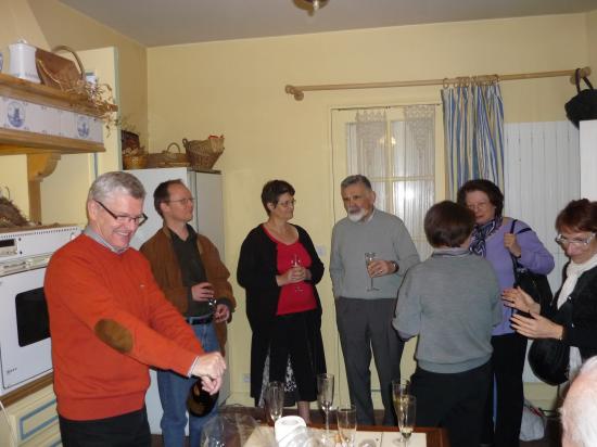 Michel , David, Martine, Gérard, Marie Christine et Marie Agnès