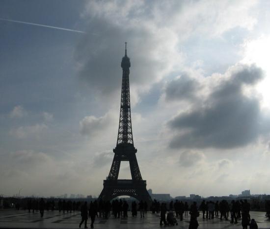 Der Eiffelturm in Paris