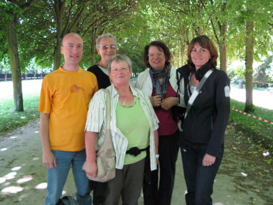 Avec les profs de Landshut dans le Parc